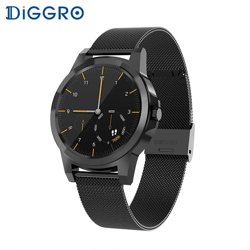 Diggro DI03 плюс Bluetooth Смарт часы водонепроницаемый монитор сердечного ритма шагомер монитор сна для Android и IOS pk DI02