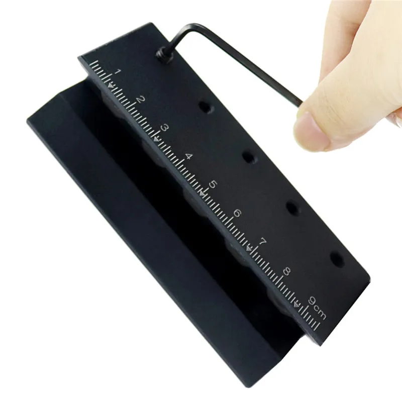 Деревообрабатывающий прямой угол направляющий 90 градусов Алюминиевый Карманный