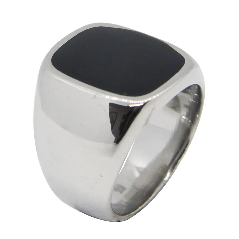 Поддержка Прямая поставка размер 7 13 кольцо из нержавеющей стали 316L модное