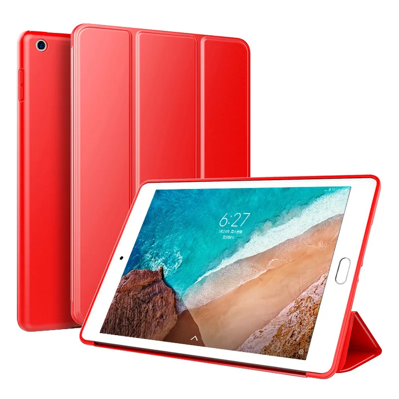 Чехол для планшета Xiaomi Mi Pad 4 Plus 10 Ультратонкий силиконовый флип чехол с