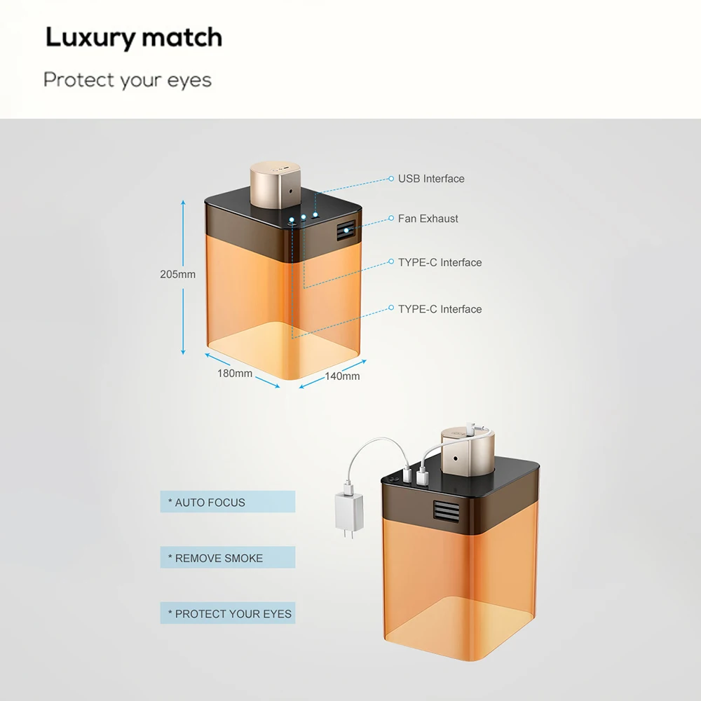 Портативный мини легкий лазерный гравировальный станок с ЧПУ быстроходный