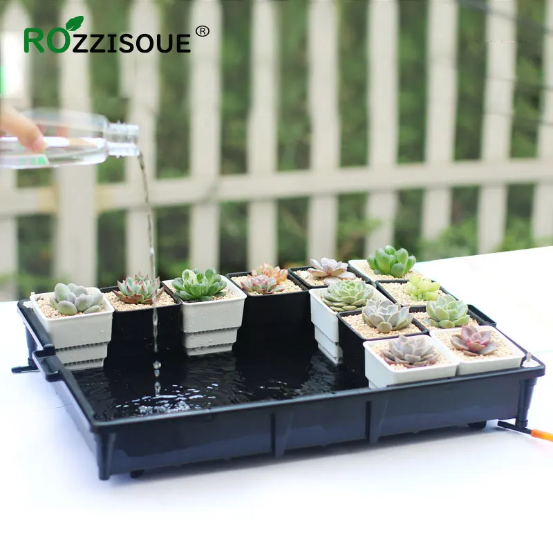 Plastic Nursery Pots Planting Succulent Seedlings Tray Kit Plant Germination Box Home and Garden Grow Box Gardening Supplies
