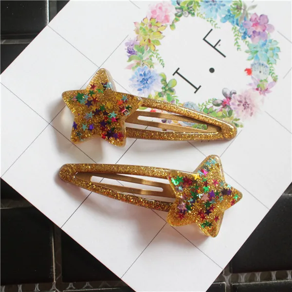 2 шт. детские заколки для волос в форме сердца|Аксессуары девочек| |