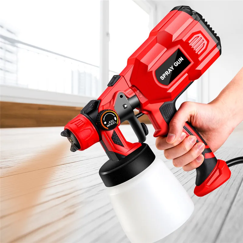 

220V 550W Electric Spray Gun 800ML 1.8mm Nozzle High Power Home Car Airbrush Spray Guns Home Electric Paint Sprayer Decorating