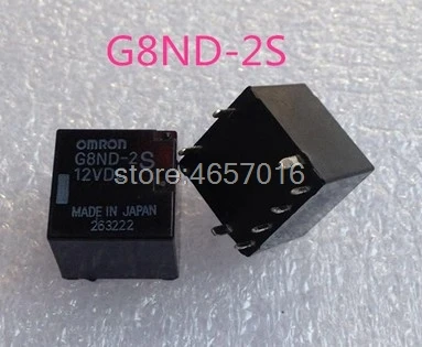 

Автомобильное реле 5 шт./лот G8ND-2S relay 8-pin 12V