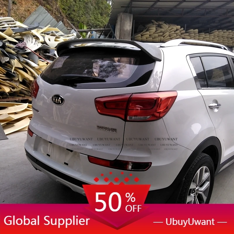 Высококачественный задний спойлер Неокрашенный из АБС-пластика для Kia Sportage R