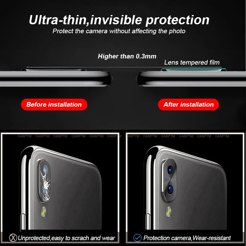 Camera Lens Protector Ring Plating Aluminum For Xiaomi Redmi Note 7 Color Camera Case Ring Protective Cover For Redmi Note7 Pro