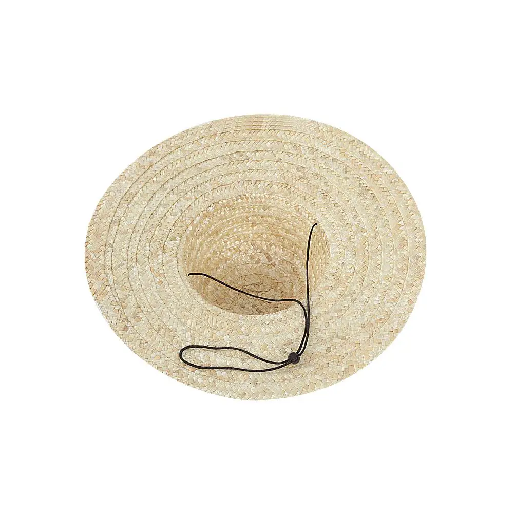 Соломенная шляпа козырек ручная вязка маленькая деревенская соломенная большая