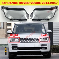 light caps front headlight cover glass lens shell car front headlight cover for land rover range rover vogue 2014 2017