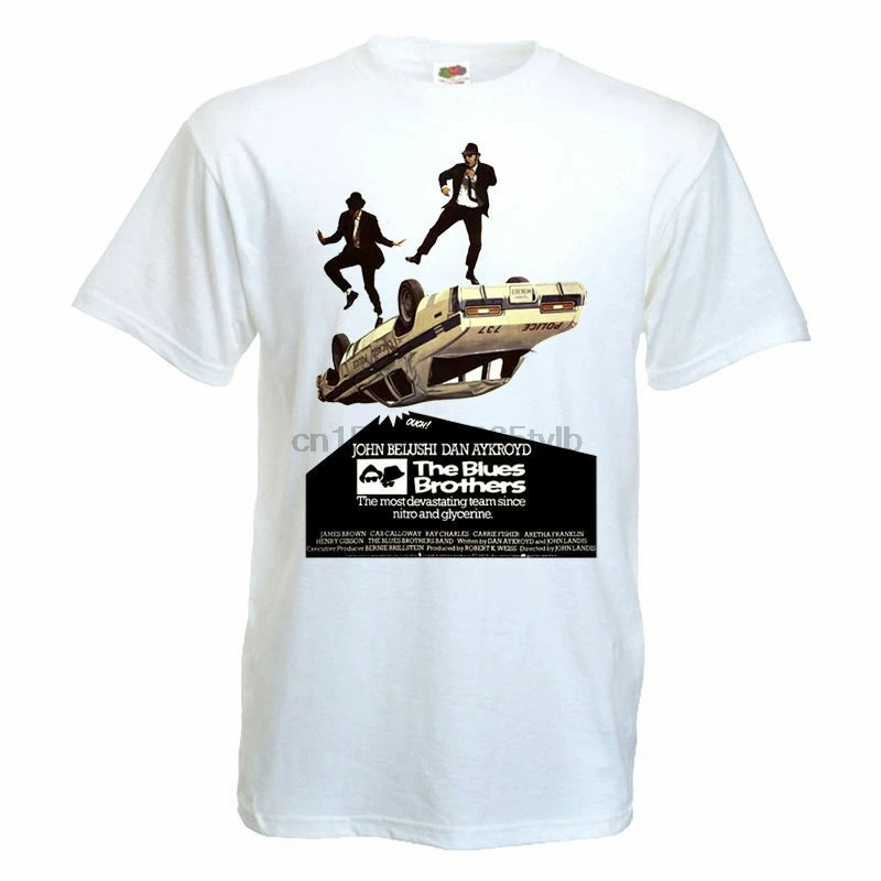 Белые постеры из фильма Братья Блюз футболка белого цвета все размеры| |