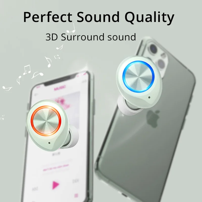 TW70 Беспроводная гарнитура Bluetooth 5 0 наушники 3D стерео игровые гарнитуры pk airdots tws