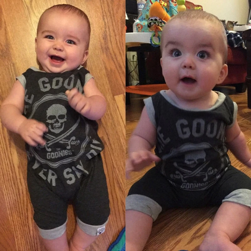 Комбинезон LILIGIRL для новорожденных мягкий милый ромпер с коротким рукавом