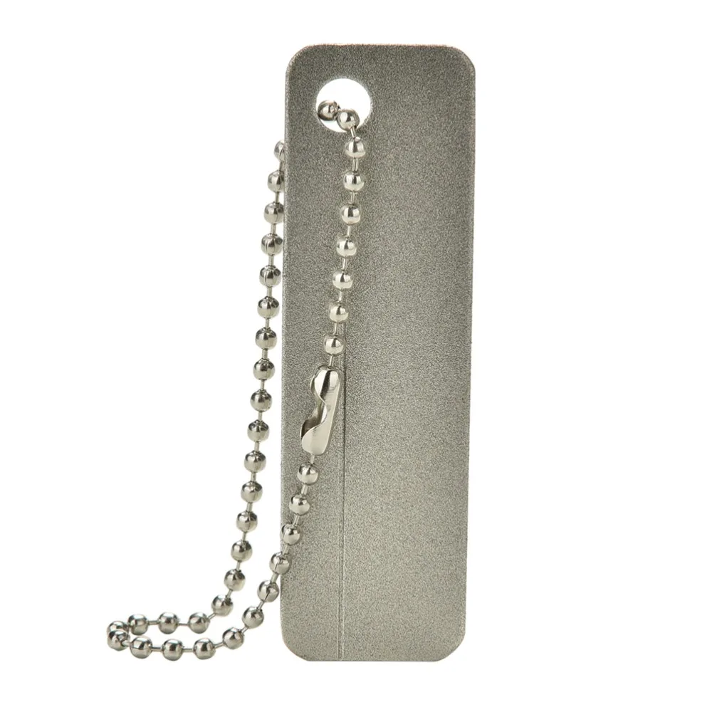Pocket Diamond Stone Sharpener Keychain for Knife Fish Hook Finger Nail File Portable EDC Outdoor Camping Sharpeners Tool | Инструменты