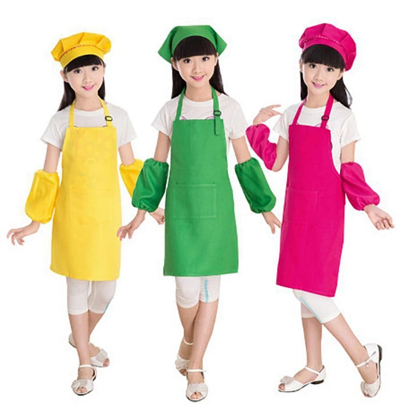 

Фартук детский с рисунком, одежда для уборки и работы, кухонные аксессуары, комбинезон без рукавов, одежда для выступлений