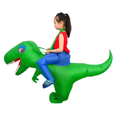 Костюм для езды, 2 размера, надувной динозавр, T-Rex, нарядное платье, Детский костюм на Хэллоуин для взрослых, костюм для вечеринки с драконом, костюм для костюмированной вечеринки с изображением животных - Цвет: 1