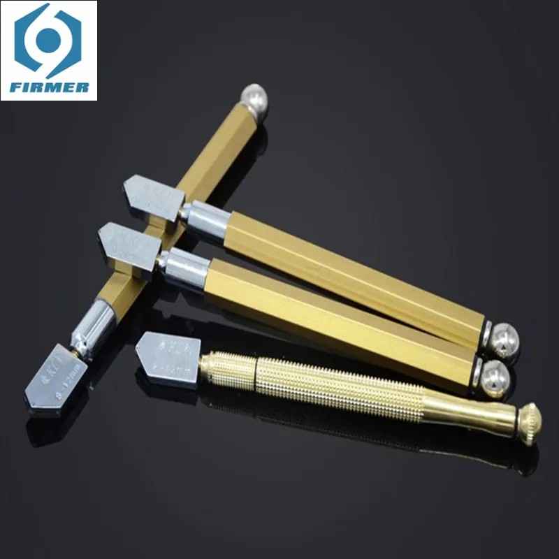 

Professional Metal Handle Glass Cutter Cutting Craft Glazing Tool