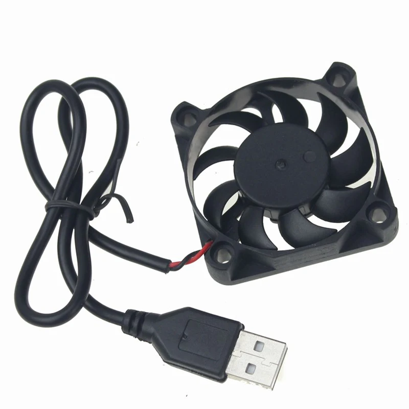 2 шт. Gdstime 50x50x10 мм 50 5010s 5 см USB Компьютерный Вентилятор охлаждения постоянного тока