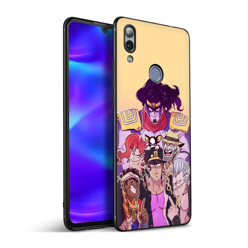 EWAU JoJo Джонатан Joestar силиконовый чехол для телефона для huawei Honor 6A 7A Pro 7C 7X 8X 8C 8 9 Примечание 10 Lite вид 20 9X Pro 8A 20S