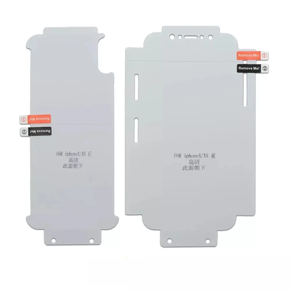 21D Защитная крышка для тела гидрогель iPhone 12 11 Pro Max 7 8 Plus X XR XS мягкий TPU HD защитная