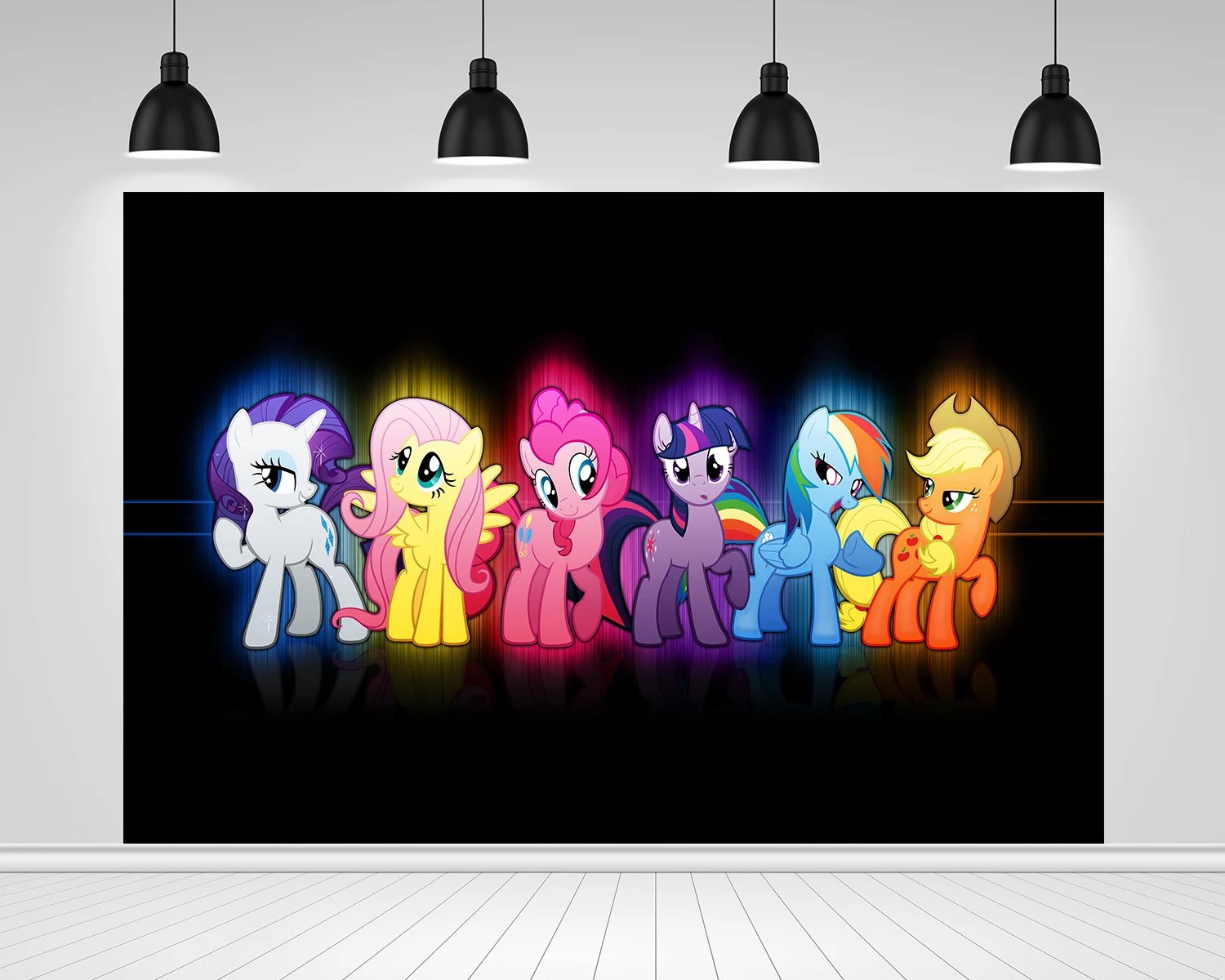 Scopiso мультфильм фон для фотосъемки с изображением мультфильма Мой Маленький Пони