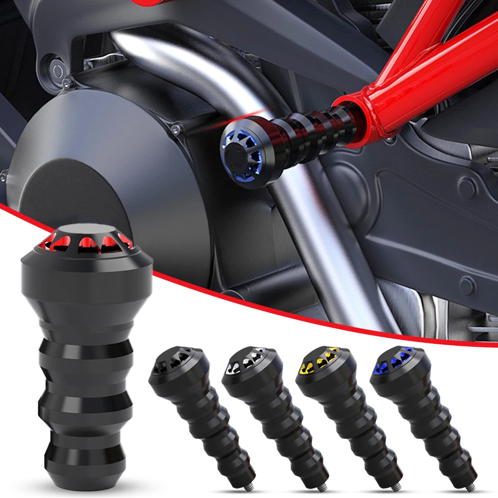 

2PCS Motorcycle Frame Slider Crash Pad Collision Falling Protector Anti Crash Caps Screw Universal Motocross Motorbike Dirt Bike