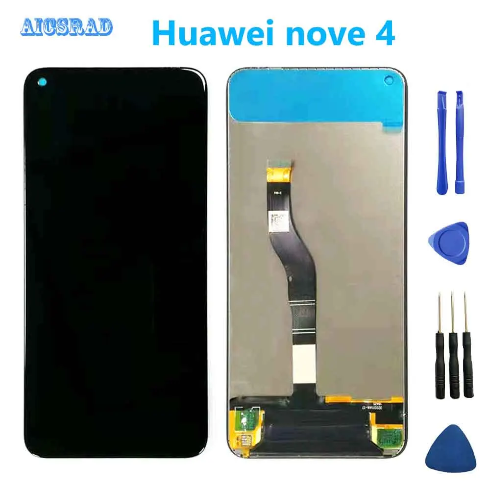 6 4 &quotЖК дисплей для Huawei Honor вид 20 ЖК V20 сенсорный экран дигитайзер сборки Nova