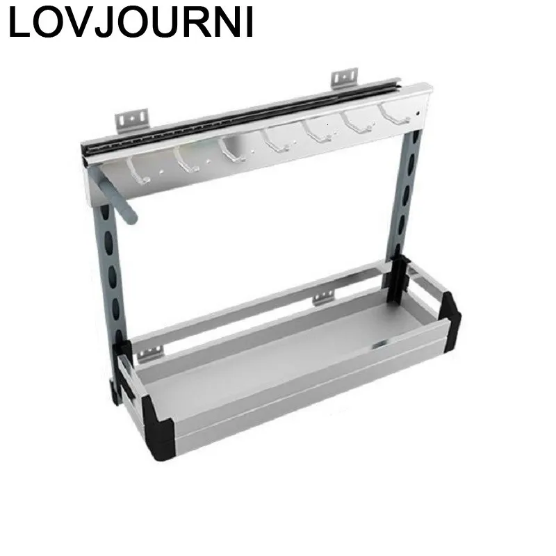 Rangement кухни Cucina Organizador Cocina Нержавеющая сталь Cozinha Органайзер Кухня шкаф Cestas Para Organizar корзина