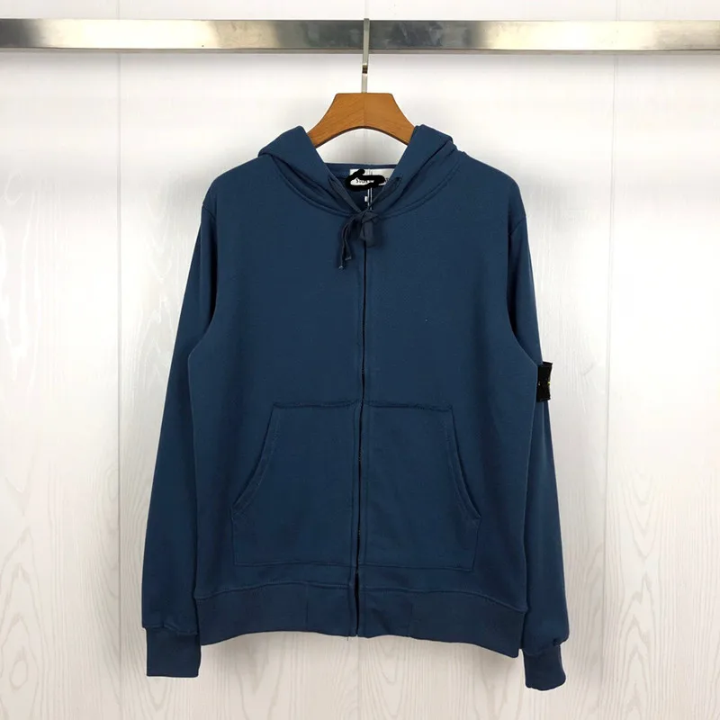 

Stong Island Four-Way Island Sweater Hooded Pure Color All-Matching Sweater