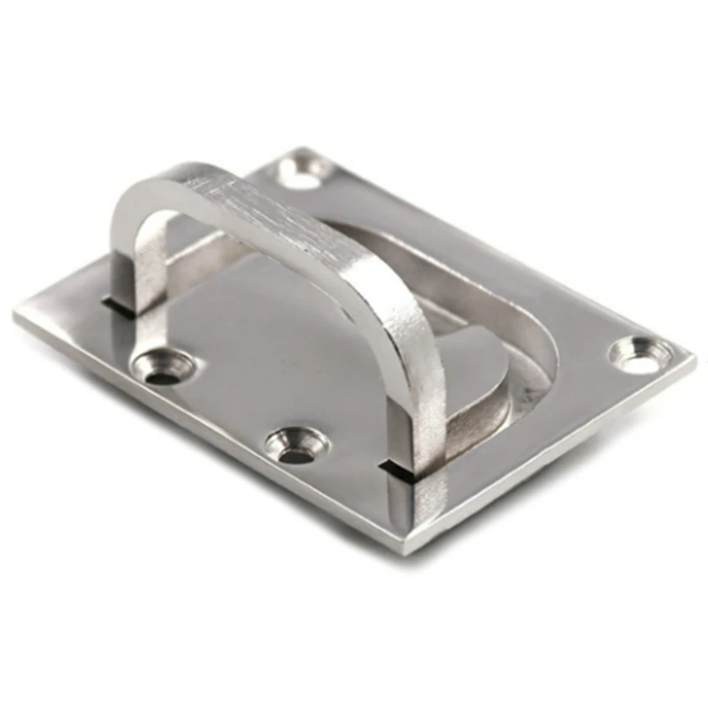 

Deck Cover Handle Hardware Yacht Lock Ring Marine Floor Buckle Deck Cover Buckle Yacht