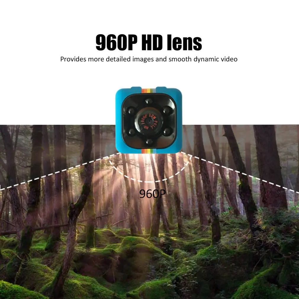 Мини камера HD 960 P/1080 P датчик ночного видения Видеокамера движения DVR микро камера Спорт DV видео маленькая камера
