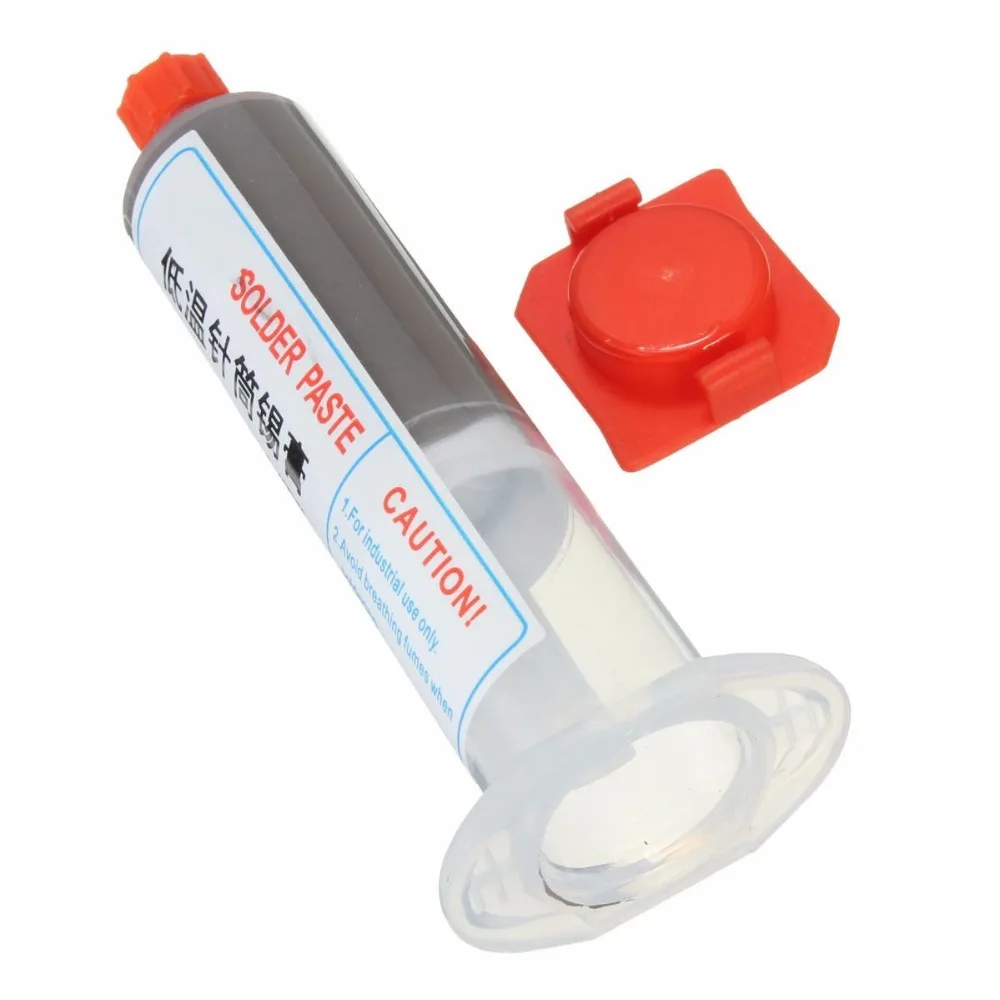 100% оригинальная 100g Sn42Bi58 SD-528T низкотемпературная SMT светодиодсветодиодный