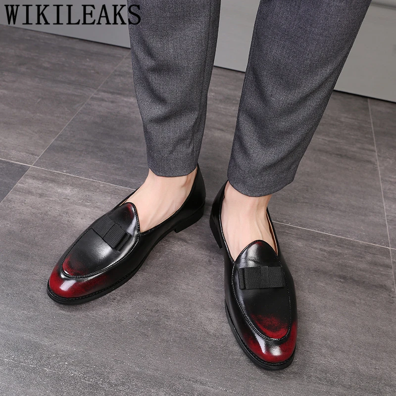 Модные мужские кожаные туфли деловые оксфорды итальянская обувь свадебные