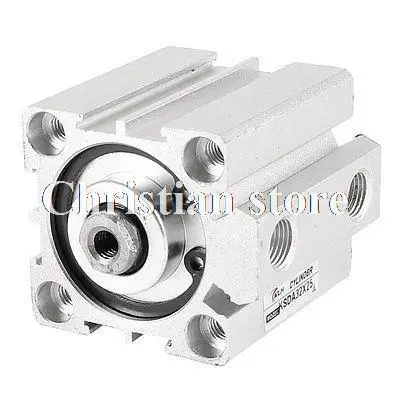 Пневматический цилиндр двойного действия с отверстием 32 мм и ходом 25 мм|Детали