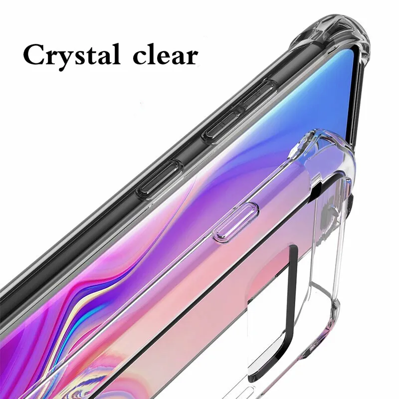 Противоударная подушка безопасности Чехол для samsung Galaxy A10 A20 A30 A40 A50 A60 A70 A80 A90 M10 M20 M30 A40s M40 A205 A305 Мягкий силиконовый чехол