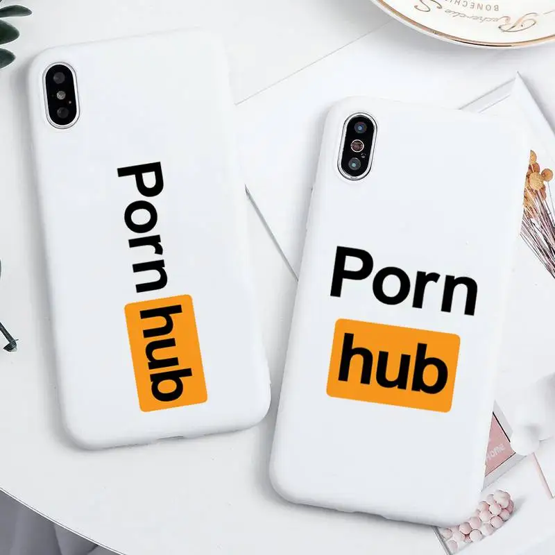 Популярный чехол P pornhub для телефона iphone 12 11 Pro Max Mini XS 8 7 6 6S Plus X SE 2020 XR силиконовый