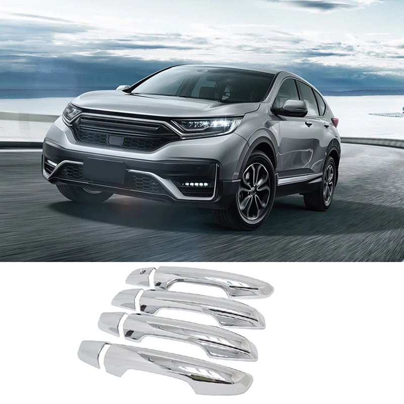 

For Honda CR-V 2017-2020 car door handle decorates lid Accessories ABS Door Handle Cover Protection