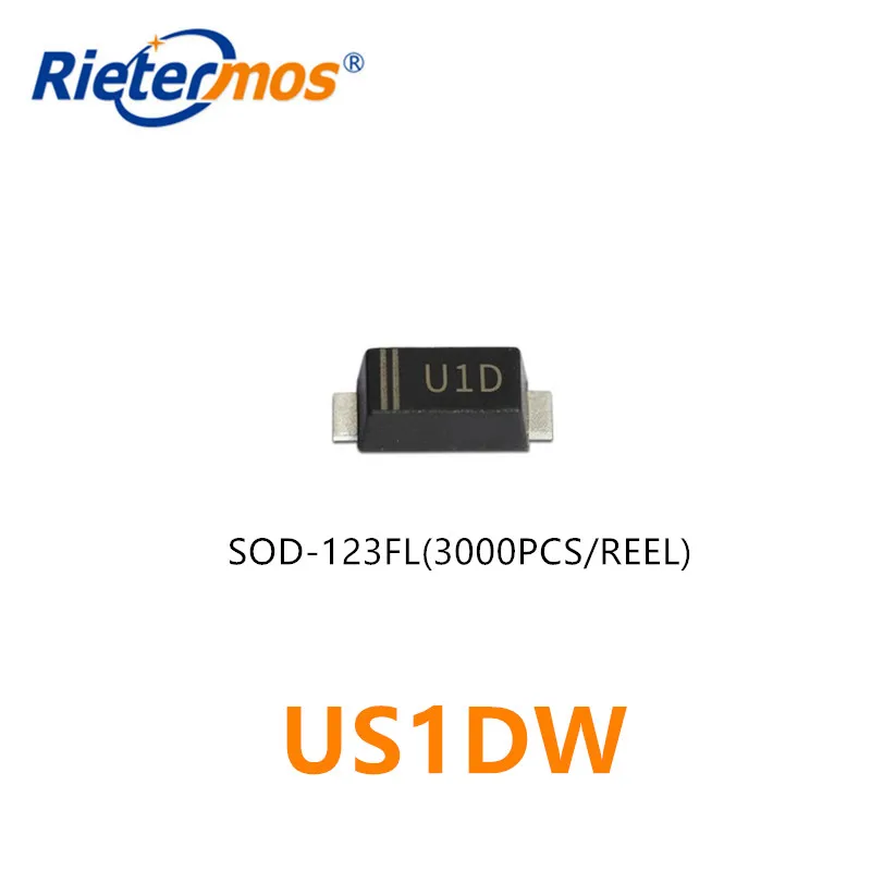 

3000PCS US1DW U1D 1A200V SOD-123FL MADE IN CHINA