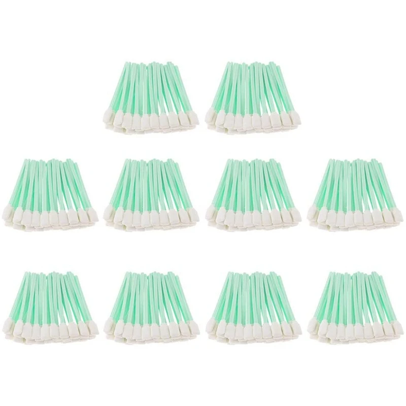 

500 Pcs Solvent Cleaning Swabs Stick for Roland Mimaki Inkjet Mutoh Printer