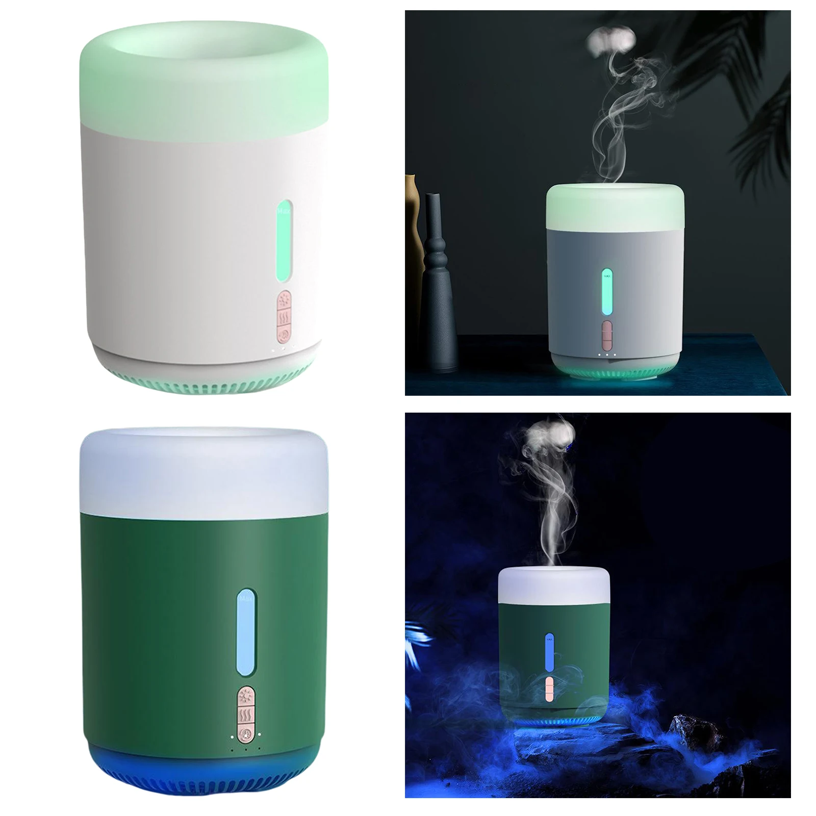 

USB Humidifier Aroma Diffuser Cool Mist Maker with Light Anti-slip