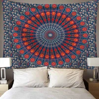hippiewitchcraftmandala tapestry wall hanging psychedelic boho decor bed sheet wall tapestry for roomofficedormitoryschool