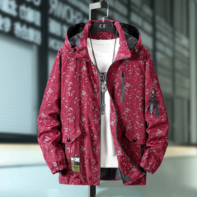 10XL 9XL 8XL 7XL 6XL телефон весна осень Мужская Повседневная Уличная одежда с капюшоном