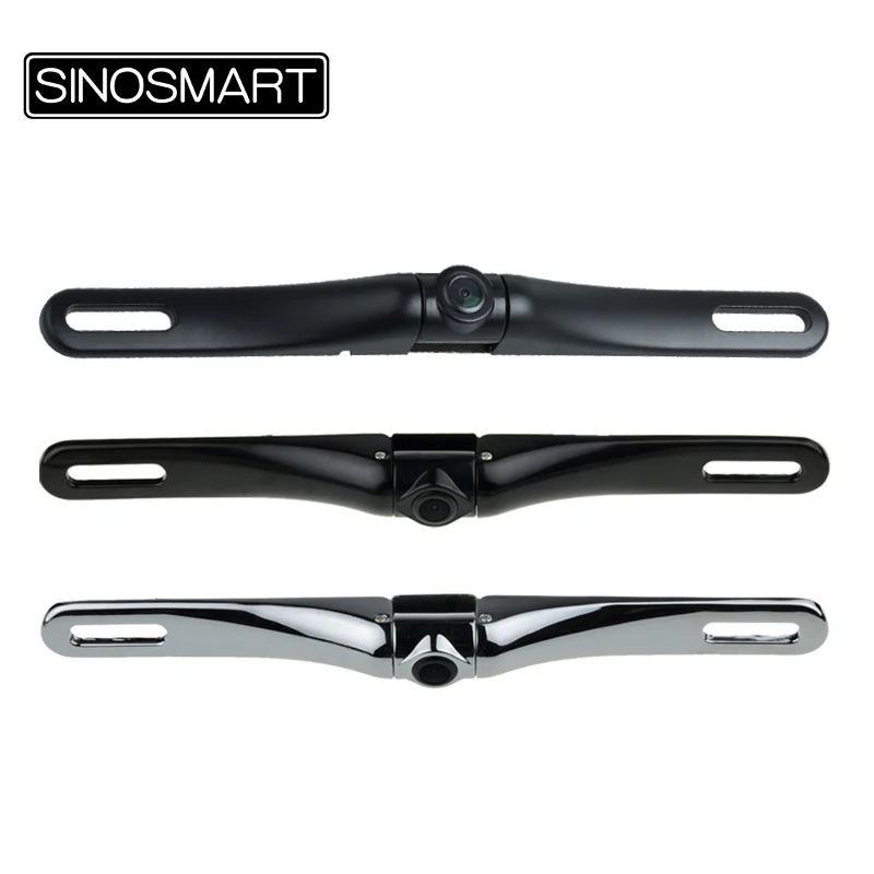 SINOSMART универсальная парковочная камера заднего вида для номерного знака