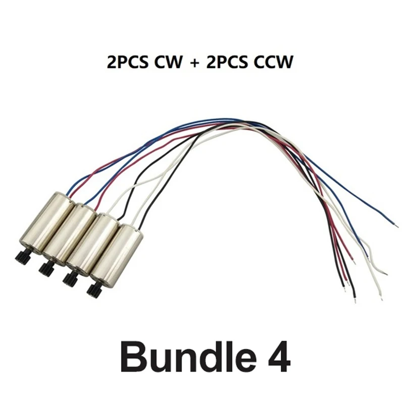 Visuo XS809HW XS809W Радиоуправляемый Дрон двигатель CW CCW запасные части Аксессуары 4 шт. двигатели для двигателя комплекты для замены Квадрокоптер мотор для дрона