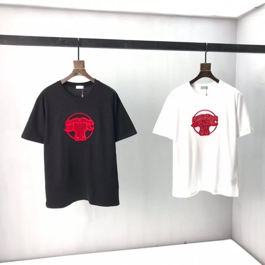 

2021 DI Clothing Homme T shirt Mens men Women Designer T shirt High Street Print T shirt size XS--L 8830