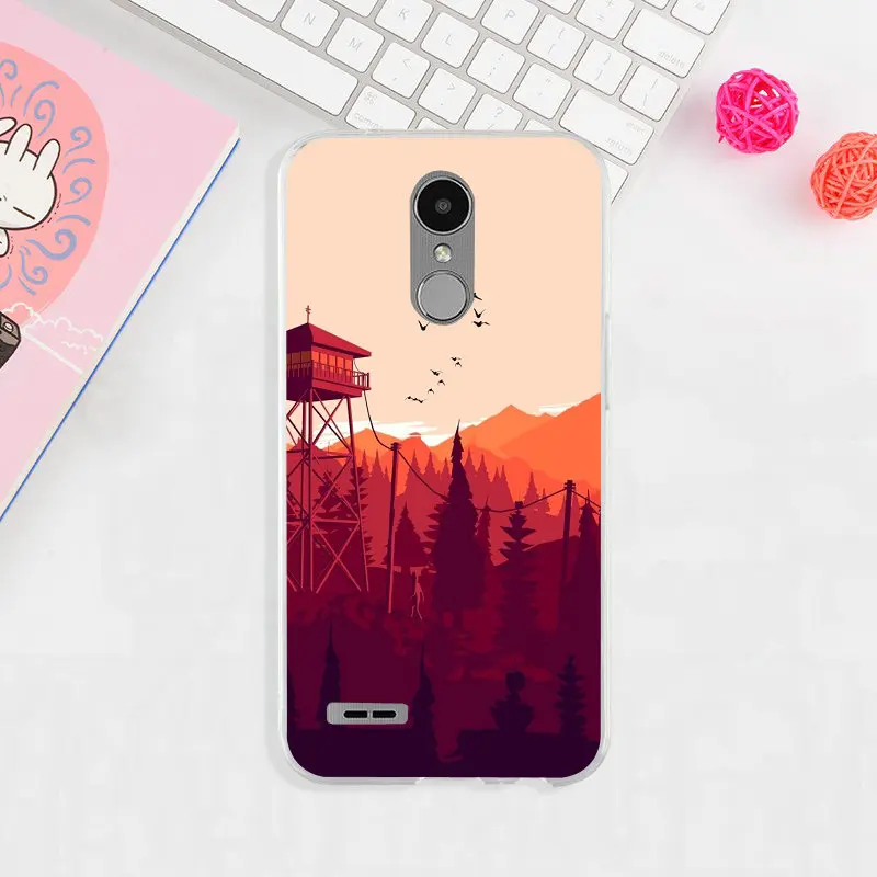 Мягкие чехлы для телефонов из ТПУ LG G2 G3 Mini G4 Stylus G5 G6 G7 ThinQ K4 K7 K8 K10 2017 2018 Firewatch горный