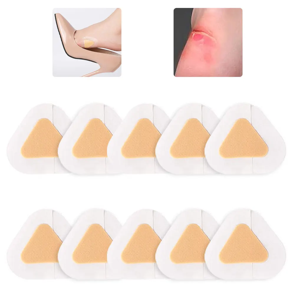 

10PCS Foot Blister Plaster Bandages Invisible Foot Protective Sticker Hydrocolloid Heel Protector Feet Health Care Tools