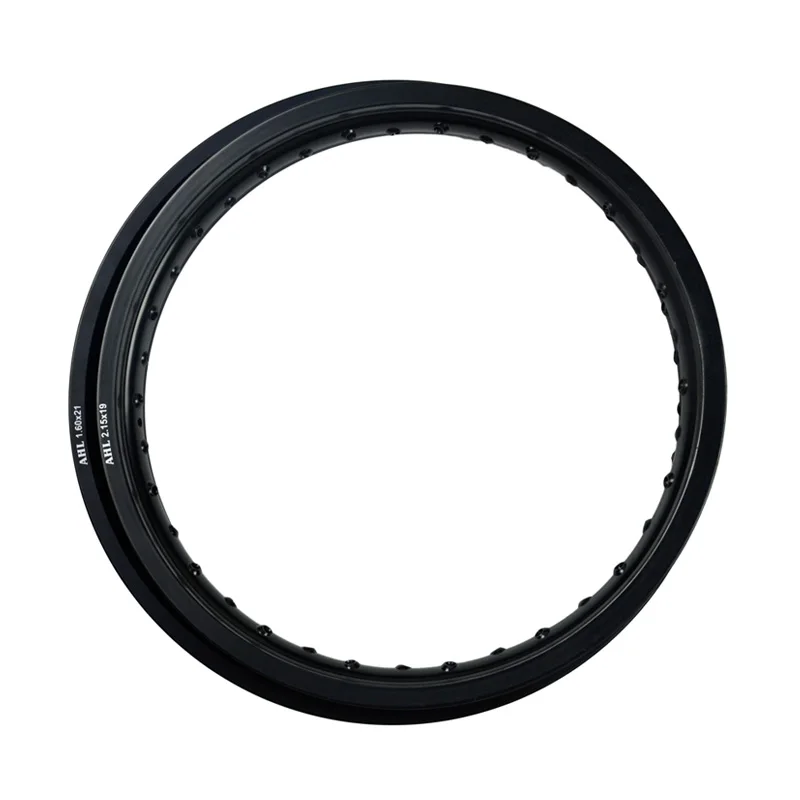 

Motorcycle Accessories 6061 Aviation Aluminum F & R Rims Front Rear Wheel Circle 2.15x19 1.60x21 36 Spoke Holes High Strength