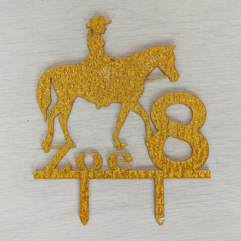 Изготавливаемое на заказ Название скейтборд для игр силуэты торт Топпер дня