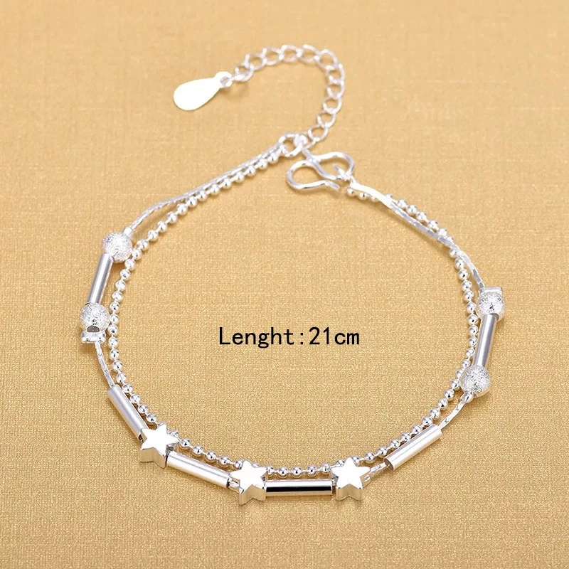 Трендовый винтажный браслет с шармами цветные бусины звеньевой браслет-цепочка