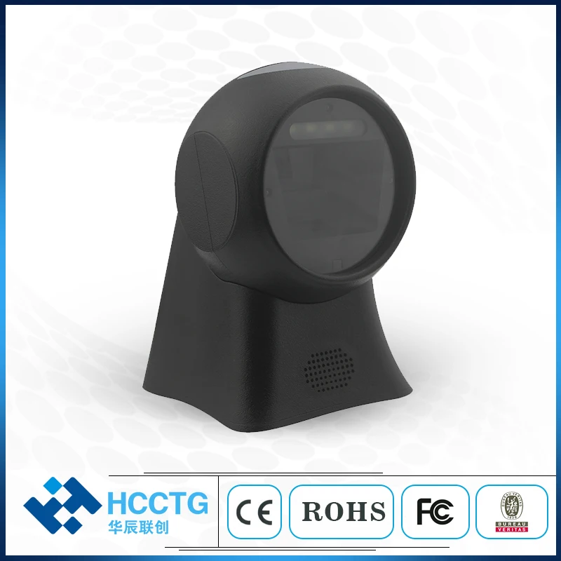 Черный CMOS LED платформа RS232 USB qr-код 2D сканер штрих-кода HS-7302 | Компьютеры и офис